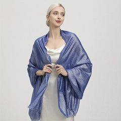 Glam Tassel Shawl Sparkles in the Sun Party Wrap