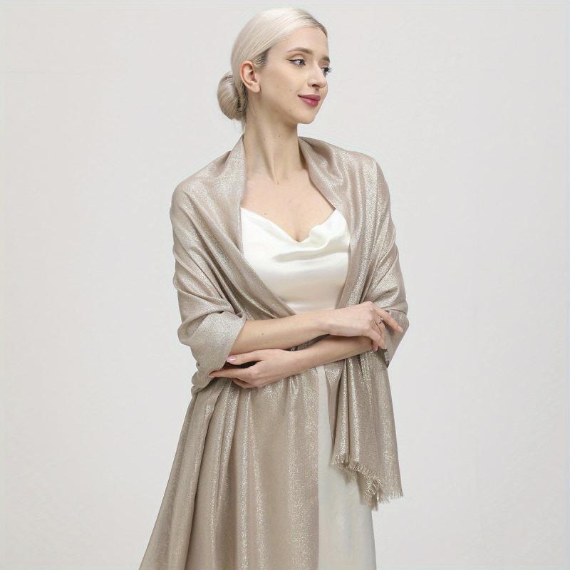 Glam Tassel Shawl Sparkles in the Sun Party Wrap