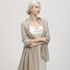 Glam Tassel Shawl Sparkles in the Sun Party Wrap
