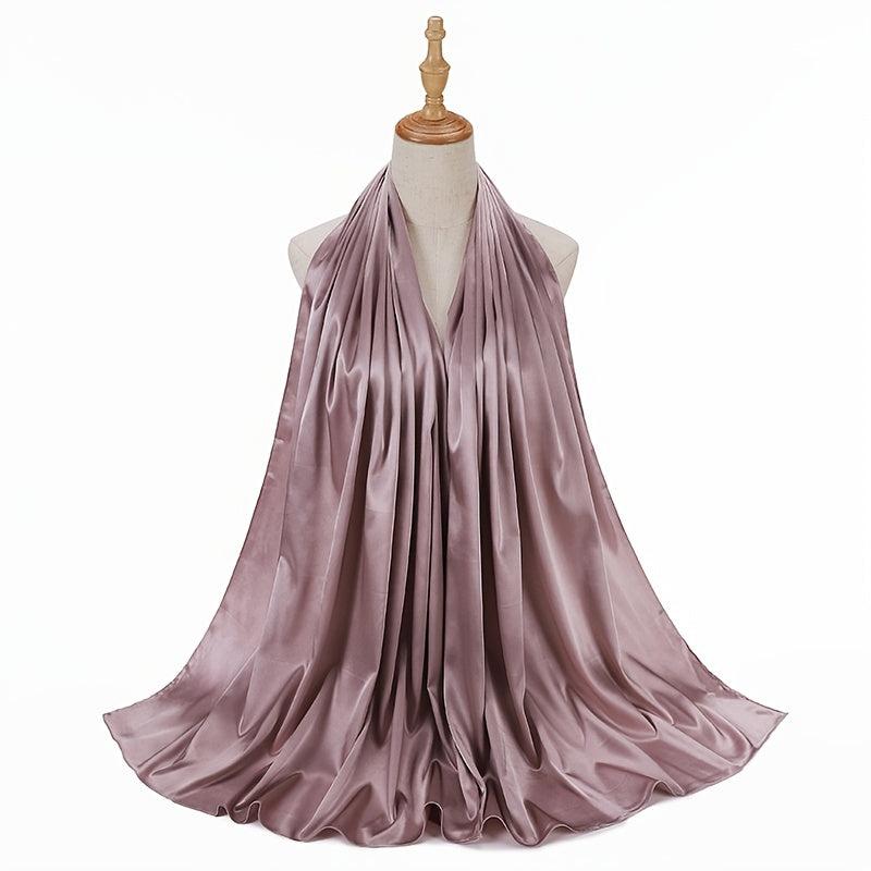 Silky Soft Long Chiffon Scarf Women's Shawl