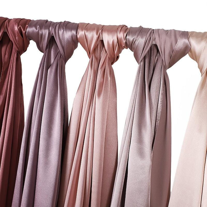 Silky Soft Long Chiffon Scarf Women's Shawl