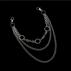 Vintage Metal Chain For Jeans Pants Keychains Men Unisex