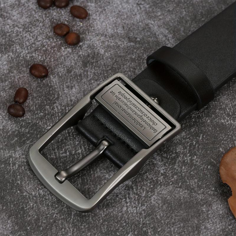 Men's PU Leather Flat Belt