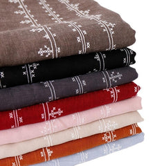 Casual Printed Fringe Scarf Women's Retro Solid Warm Shawl