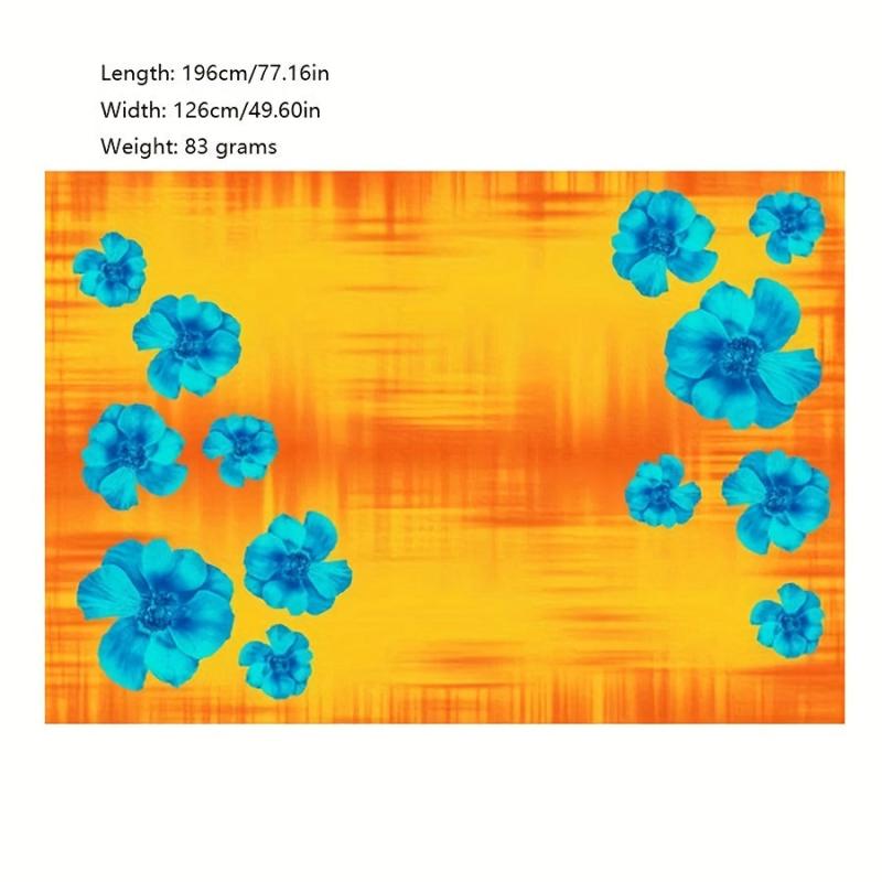 Printed Lightweight Sunscreen Shawl for Women