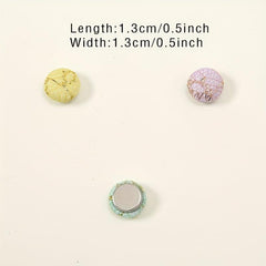 6pcs Magnet Buckle Hijab Pins Scarf Clip for Women