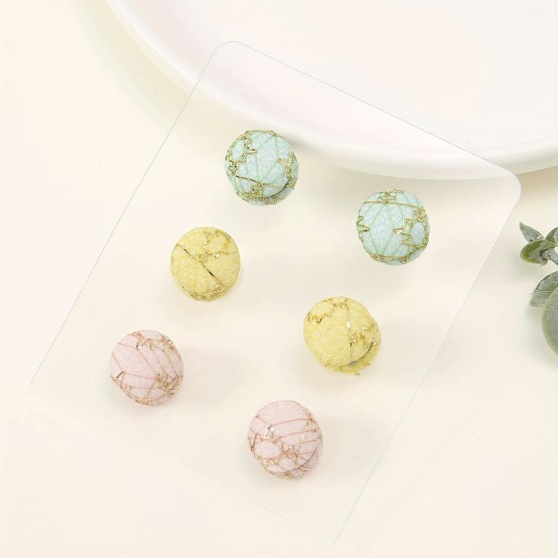 6pcs Magnet Buckle Hijab Pins Scarf Clip for Women