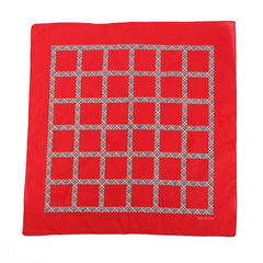 Dotted Print Bandana Hip Hop Square Scarf Cotton Neckerchief Unisex