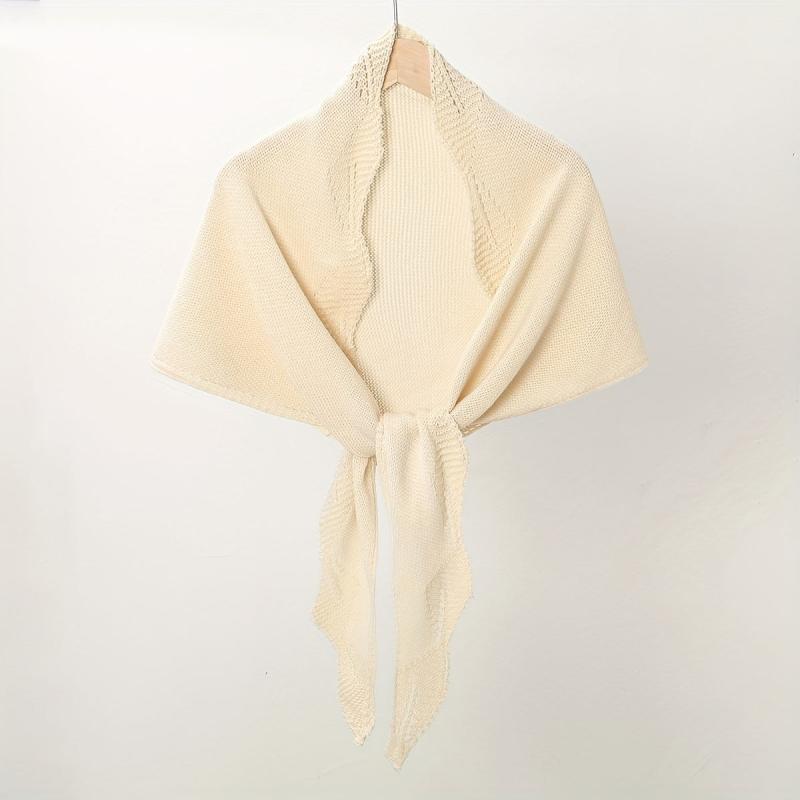Geometry Knitted Sunscreen Shawl for Women