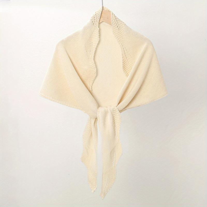 Geometry Knitted Sunscreen Shawl for Women