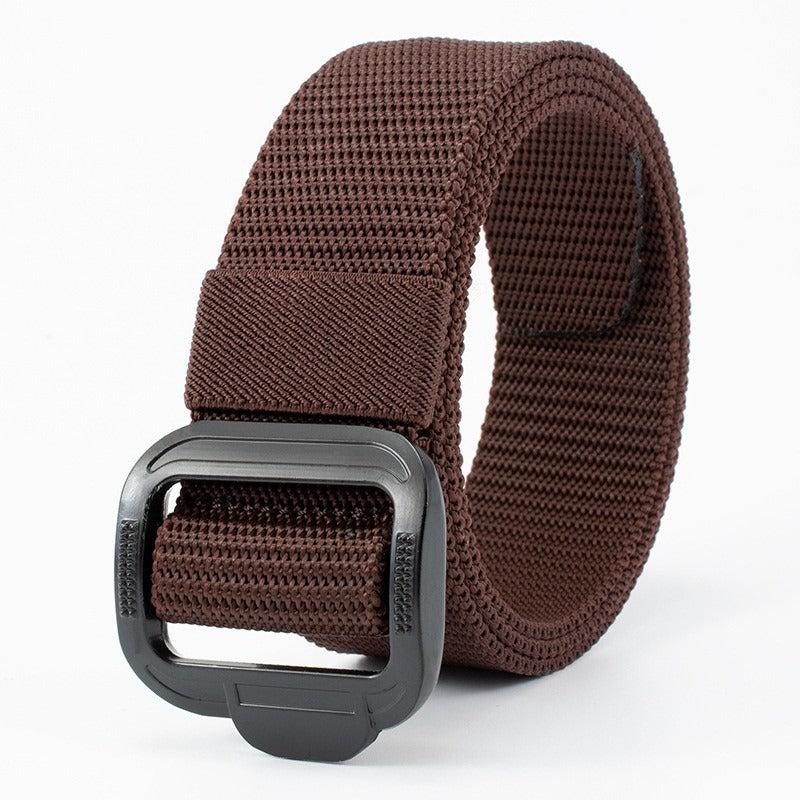 Outdoor Tactical Nylon Braided Men's Belt Sports Safety Belt