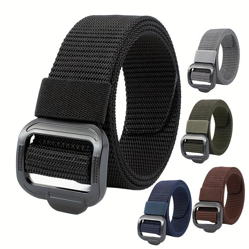 Outdoor Tactical Nylon Braided Men's Belt Sports Safety Belt