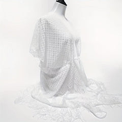 Lace Shawl Sunscreen Cardigan Wrap Loose Smock Beach Shawl