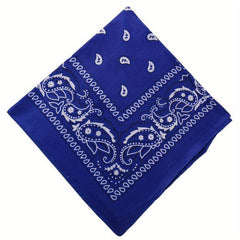 Paisley Print Bandana Casual Square Scarf Hair Accessories For Women