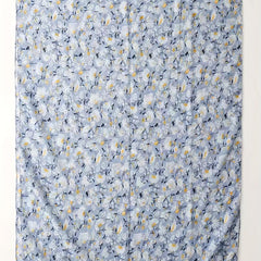 Boho Flower Print Tassel Scarf Shawl for Women