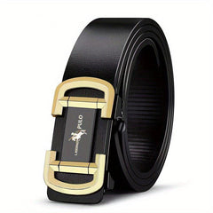Men's Toothless Auto Buckle Belt Business Casual Leather