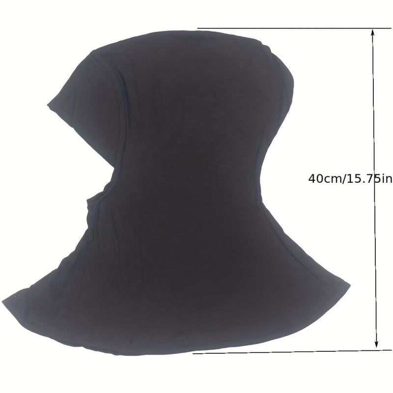 Soft Underscarf Cap Neck Cover Inner Cap Solid Hijab Hats Turban Cap