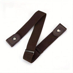 Elastic Invisible Belt Woven Fabric No Trace Unisex Belt
