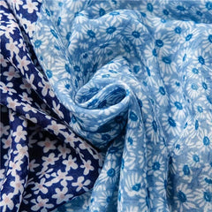 Daisy Printed Scarf Sunscreen Fringed Shawl Classic Casual Wrap