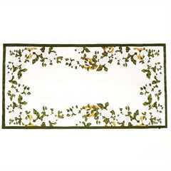 Rose Print Satin Scarf Shawl for Windproof Style