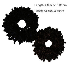Hijab Scarf Neck Scarf Women's Solid Hair Ties Hair Extender