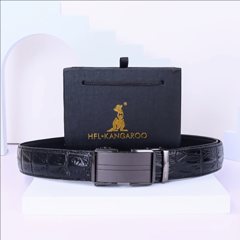 Men's Auto Buckled Belt, Stylish Design