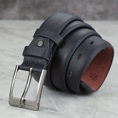 Men's Pin Buckle Belt PU Leather Casual Jeans Pants Strap