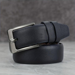 Men's Pin Buckle Belt PU Leather Casual Jeans Pants Strap