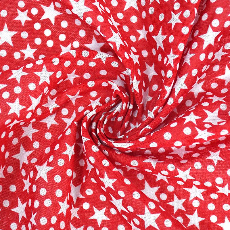 Hip Hop Star Bandana Square Scarf Cotton Neckerchief Unisex