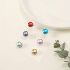 6pcs Magnet Silk Scarf Buckle Headband Pins Multiuse Hijab Pins