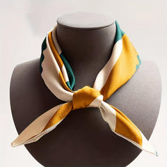Classic Bandana Satin Square Scarf Necke...