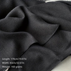 Vintage Gauze Hijab Shawl Windproof Head Wrap for Women