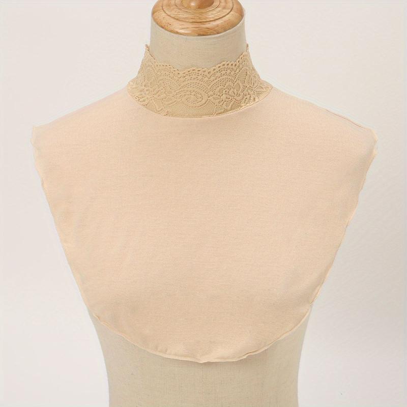Solid Lace Faux Collar False Collar Detachable Half Shirt Blouse
