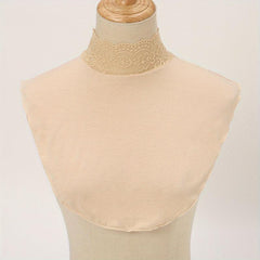 Solid Lace Faux Collar False Collar Detachable Half Shirt Blouse