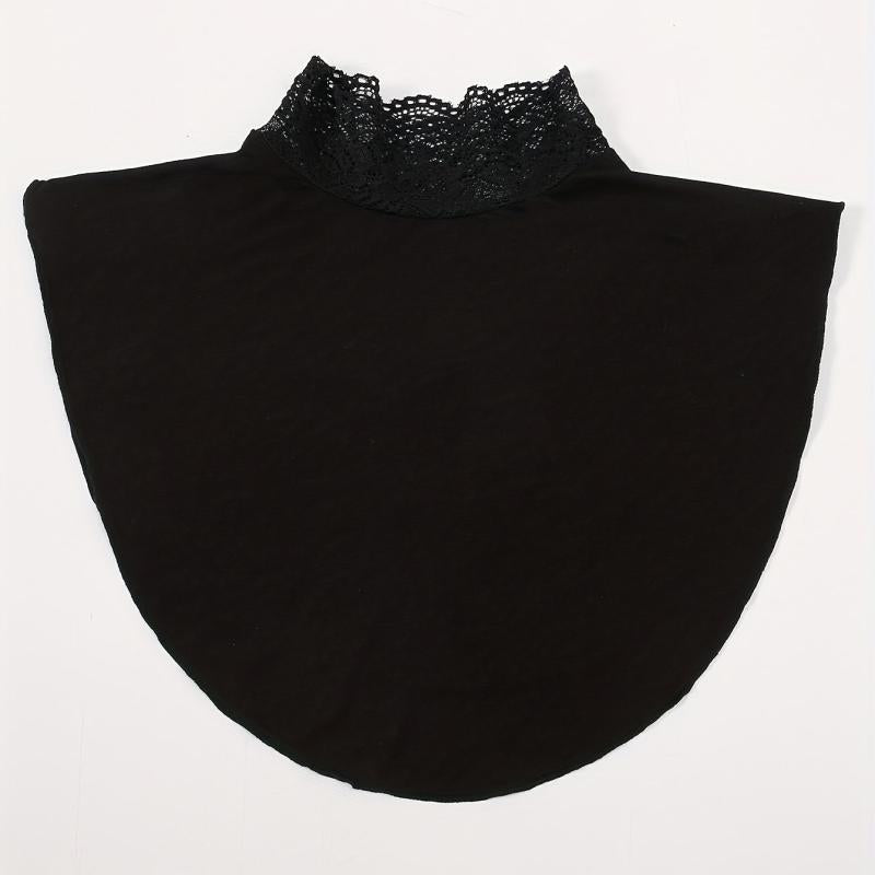 Solid Lace Faux Collar False Collar Detachable Half Shirt Blouse