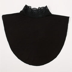 Solid Lace Faux Collar False Collar Detachable Half Shirt Blouse