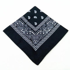 Paisley Print Bandana 55 Casual Square Scarf Handkerchief Hip Hop Cowboy Cowgirl