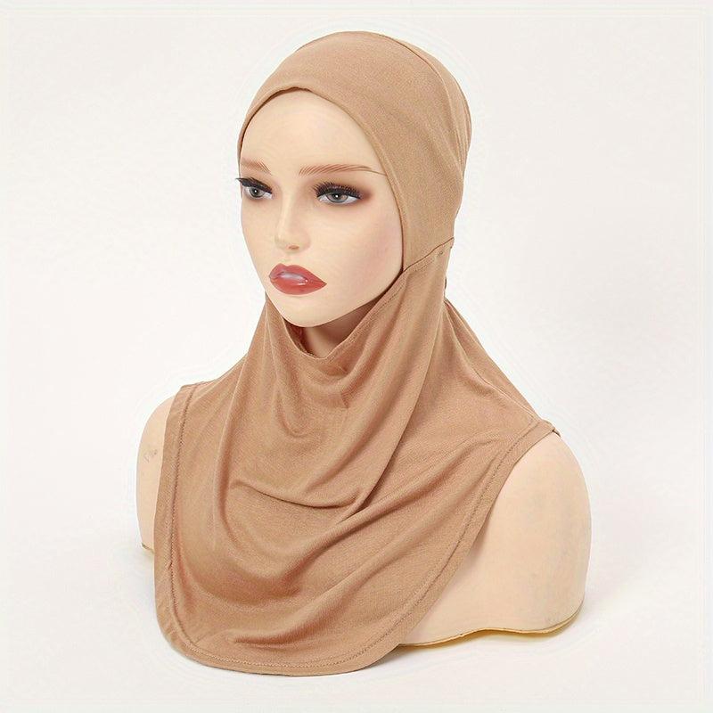 Elastic Hijab Breathable Headband Sunscreen Turban
