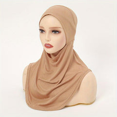 Elastic Hijab Breathable Headband Sunscreen Turban