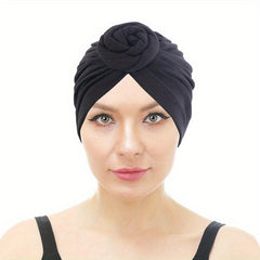 Twist Braided Hair Scarf Turban Cap Chemo Hats