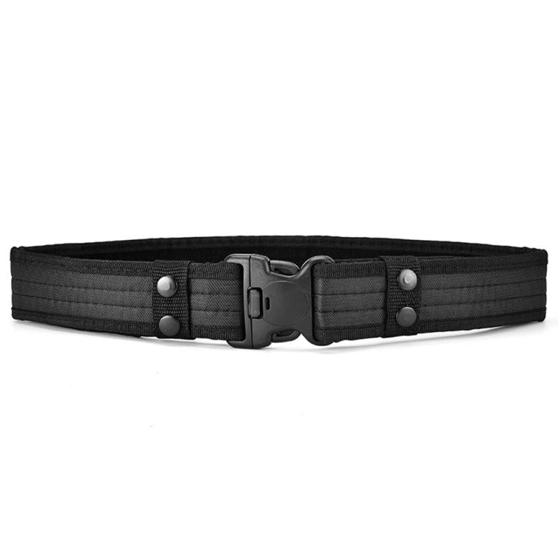 Men's Camouflage Tactical Belt for Outdoor Security and Mountaineering