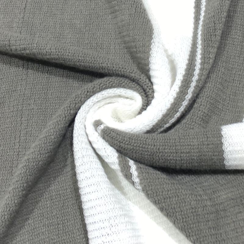 Double Colors Knitted Shawl Warm Windproof Cardigan Casual Outdoor Shawl