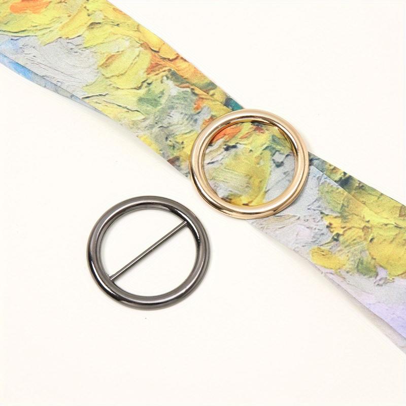 Ring Scarf Buckle Metal Pin Buckle Dress Accessories