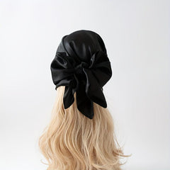 Satin Square Scarf Classic Casual Shawl Women Head Wrap Bandana