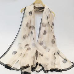 Thin Yarn Scarf & Shawl Casual Windproof Sunscreen Beach Towel