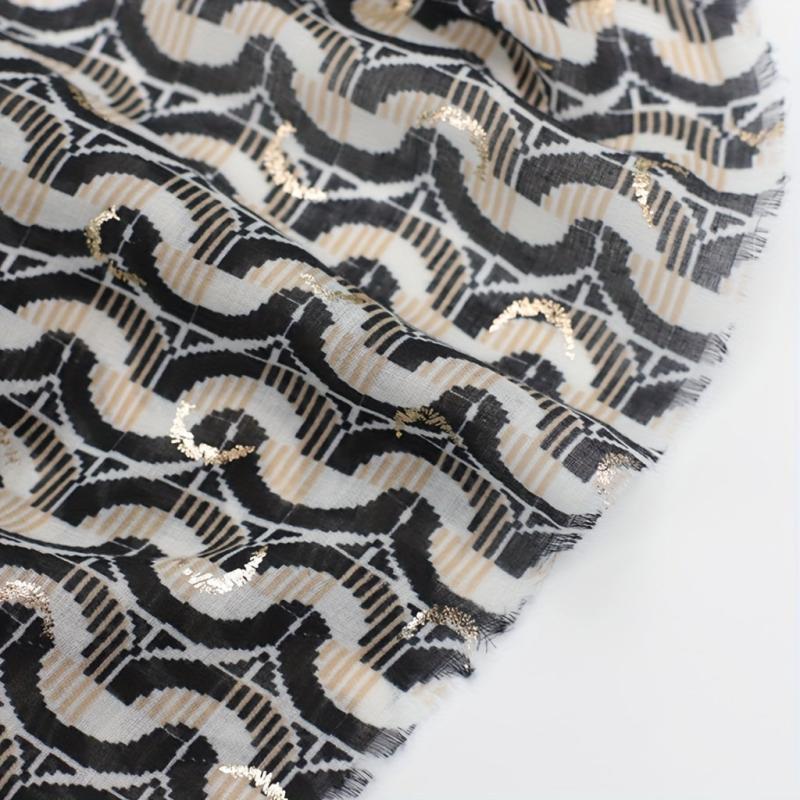 Sunflower Silk Satin Print Square Scarf Headscarf