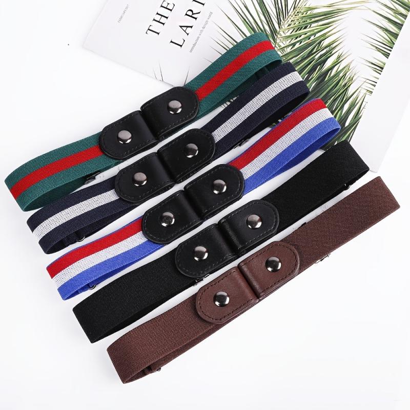 Stretch Elastic Waist Belt For Women Men No Hassle Belt