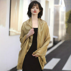 Glitter Tassel Shawl Long Scarf Wrap Women Cape For Party