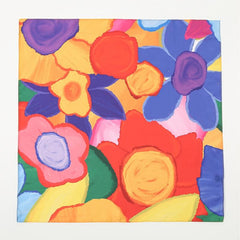 Vintage Square Scarf Small Headband Bandana Scarf Headscarf