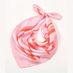 Vintage Square Scarf Small Headband Bandana Scarf Headscarf